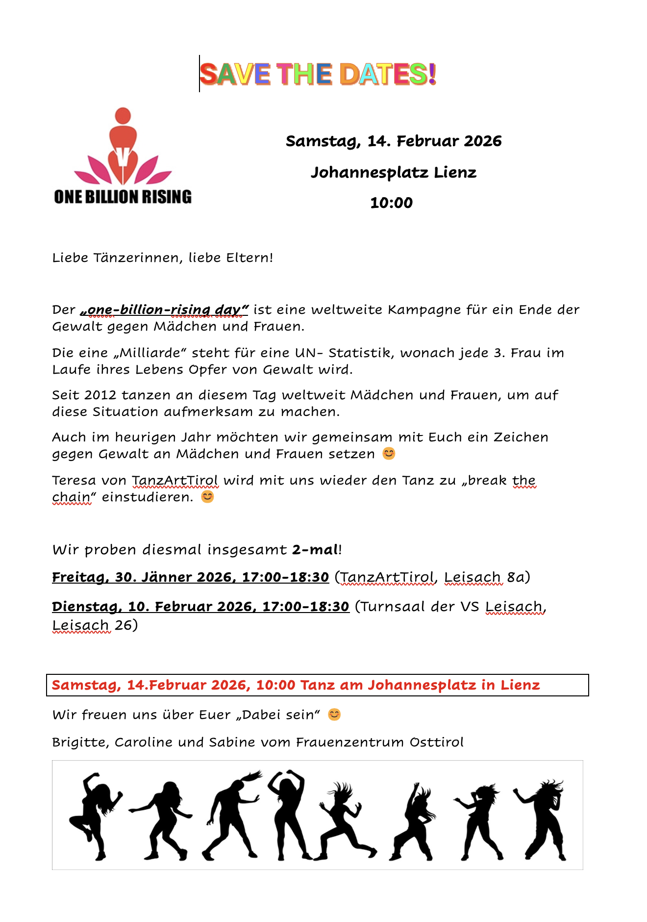 One Billion Rising 2026